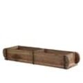 Chic Antique Alte Backsteinform 2-fach unikat, 56x15x10cm