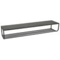 IB Laursen Regal Brooklyn aus Metall, 100 x 25 x 18.3 cm