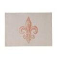 byRoom Tischset Fleur de Lys, 48 x 34cm, beige