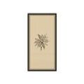 Chic Antique Serviette mit Blume, L20/B10 cm, honig