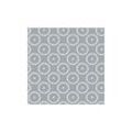 Krasilnikoff Papierservietten Circle Dot, 33 x 33 cm, grau