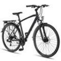 Licorne Bike Premium Touring Trekking Bike in 28 Zoll - Fahrrad für Jungen, Mädchen, Damen und Herren - 21 Gang-Schaltung - Mountainbike - Crossbike