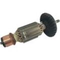 Trade Shop - Anker Rotor Motor Ersatzteil mit Lüfter für Bosch Winkelschleifer gws 23-230 0 601 754 037, 0 601 754 042, 0 601 754 043, 0 601 754 050,