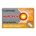 NUROFEN Junior 60 mg Ibuprofen Zäpfchen bei Fieber & Schmerzen 10 St