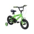 Actionbikes Kinderfahrrad Zombie 12 Zoll, V-Brake-Bremsen, höhenverstellbar, Stützräder, Reflektoren