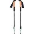 Trekkingstöcke Pursuit Shock M/L, Fitnessgerät grau/grün, 1 Paar, 125-140 cm