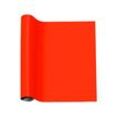 plottiX PremiumFlock Aufbügelfolie orange Flock-Folie 32,0 x 50,0 cm, 1 Rolle