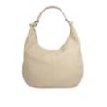 Cluty Shopper Damen Leder, beige