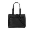 X-Zone Shopper Damen Leder, schwarz