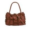 Samantha Look Shopper Damen Leder, cognac