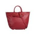 Samantha Look Handtasche Damen Leder, rot