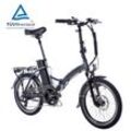 JOBOBIKE, Sam vollgefedertes E-Bike, 20 Zoll Reifen, 250 W Motor