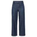 Weite Stretch-Jeans mit High-Waist-Bund, blue Denim, Gr.46