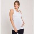 MP Women's Maternity Seamless Vest — Weiß - XS