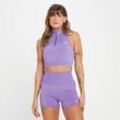 MP Damen Tempo Nahtloses Tonales Top – Electric Lilac - XS