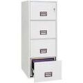 Phoenix World Class Vertical Fire File Aktenschrank FS2274K Schlüssel Weiß 570 x 700 x 1450 mm