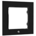 Shelly Wall Frame für Wall Switch, 1-fach, schwarz