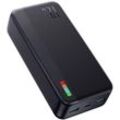 Joyroom Powerbank 30000mAh Dazzling Series 12W zwei USB-Ausgangsports Schwarz (JR-T018)