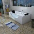 Whirlpool Pool Badewanne Wanne W81-TH-B 180x90cm mit Farblichtherapie