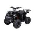 Elektro-Kinderquad S-8 Farmer, Midi-Quad mit 1000 Watt, Scheiben-/Trommelbremsen, bis 20 km/h, ab 8 (Schwarz)