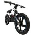 Elektro-Laufrad, 16 Zoll, Kinder-Balance-Bike m. 250 Watt, Scheibenbremsen, 3 Geschwindigkeitsstufen (Blau)