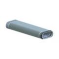 Zehnder Flexelement CK300 ComfoFit, Länge 496mm, grau, Polymer, mit Dichtringen 990328821