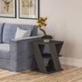 Decortie - Cyclo Moderner Couchtisch Anthrazit Grau Mehrzweck h 55cm - Anthracite Grey