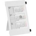 Tischkalender Drehkalender 2024/2025 weiß/schwarz