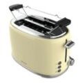 Toaster Toast&Taste 1000 Retro Double Beige Cecotec