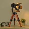 Barcelona Led - Vintage Tischlampe mit Stativ 'cinema mini' 67cm