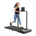 Laufband klappbar - Treadmill elektrisches - 750 Watt leiser Elektromotor - Geh- und Lauftraining - LCD Display - bis 10 km/h - bis 120 kg - Für Büro