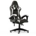 Bigzzia - Bürostühle Chefsessel Ergonomisch Gaming Stühle Gamer Stühle mit Lendenkissen + Kopfstütze Gaming Chair Höhenverstellbar Bürostuhl