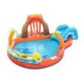 Bestway Wasser Spielcenter Lava Lagune 265 x 265 x 104 cm mit Zubehör