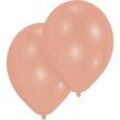 amscan® Luftballons Pearl rosa, 50 St.