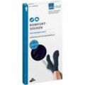 Provital Komfortsocken men Gr.39-42 schwarz 2 St