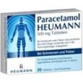 Paracetamol Heumann 500mg Tab.b.Schmerzen u.Fieber 20 St