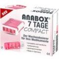 Anabox Compact 7 Tage Wochendosierer pink/weiß 1 St