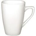 Gastro Olympia Whiteware quadratische Kaffeebecher 28,4cl - 12 Stk.