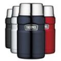 THERMOS Food Container King 0,7 L Thermo Behälter Isolierbehälter Essenbehälter Farbe: Stainless steel mat