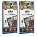 2 x 15 kg Bosch Maxi Junior Hundefutter für Welpen großer Rassen