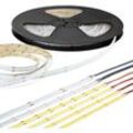 Hexim - cob led Strip selbstklebend 1-15 Meter led Streifen IP20/65 3000K-6000K cct rgb: rgbw - 16 Millionen Farbkombinationen + Kaltweiß, 10 Meter