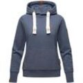 NAVAHOO Damen Kapuzensweatshirt Hoodie mit Kapuze & Breiten Tunnelzugkordeln Damlaa