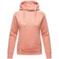 NAVAHOO Damen Kapuzensweatshirt Hoodie mit Kapuze & Breiten Tunnelzugkordeln Liebesmäuschen