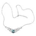 LdV Collier Celtic "Abalone" 925 Silber