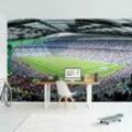 Kindertapete - Vliestapeten - Fußballstadion - Fußball Fototapete Breit Größe HxB: 190cm x 288cm