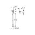 Grohe Metallbrauseschlauch chrom 46174000 46174000