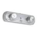 Briloner LED-Wandleuchte Terya, Batterie, 6.500K, 2-flammig