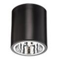 Euluna Deckenspot Downlight round in Schwarz, Ø 13,3 cm