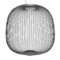 Foscarini MyLight Spokes 2 midi Hängelampe schwarz