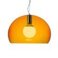 Kartell Small FL/Y LED-Hängeleuchte orange